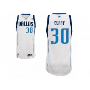 Men's Adidas Dallas Mavericks #30 Seth Curry Swingman White Home NBA Jersey