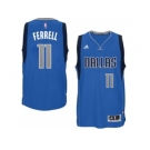 Men's Dallas Mavericks #11 Yogi Ferrell adidas Royal Blue Swingman climacool Jersey