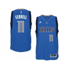 Men's Dallas Mavericks #11 Yogi Ferrell adidas Royal Blue Swingman climacool Jersey