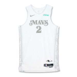 Mens Dallas Mavericks #2 Cooper Flagg Nike White 2024-25 City Edition Swingman Jersey