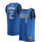 Men's Dallas Mavericks #2 Kyrie Irving Authentic Royal Blue Basketball Jersey - Icon Edition