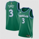 Men's Dallas Mavericks #3 Anthony Davis Green 2025 Classic Edition Stitched Basketball Jersey