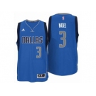 Men's Dallas Mavericks #3 Nerlens Noel adidas Royal Blue Swingman Road Jersey