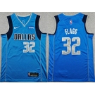 Men's Dallas Mavericks #32 Cooper Flagg Blue 2025 Icon Edition Stitched Basketball Jersey