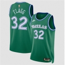 Men's Dallas Mavericks #32 Cooper Flagg Green 2025 Classic Edition Stitched Basketball Jersey