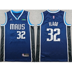 Men's Dallas Mavericks #32 Cooper Flagg Navy 2025 Statement Edition Stitched Basketball Jersey