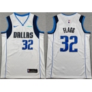 Men's Dallas Mavericks #32 Cooper Flagg White 2025 Association Edition Stitched Basketball Jersey2