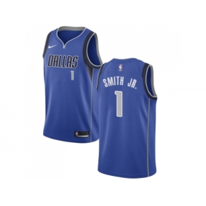 Nike Dallas Mavericks #1 Dennis Smith Jr. Royal NBA Swingman Icon Edition Jersey