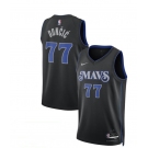 Nike Dallas Mavericks #77 Luka Doncic Black 2023-24 NBA Swingman City Edition Jersey