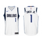 Nike NBA Dallas Mavericks #1 Smith Jr. Jersey 2017-18 New Season White Jersey