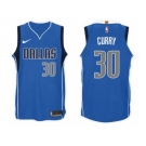 Nike NBA Dallas Mavericks #30 Seth Curry Jersey 2017-18 New Season Blue Jersey