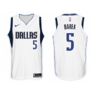 Nike NBA Dallas Mavericks #5 J.J. Barea Jersey 2017-18 New Season White Jersey