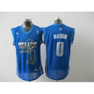 nba dallas mavericks #0 marlon lt.blue[2011 finals memorial edition]