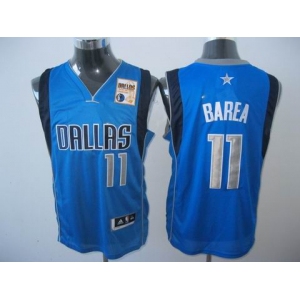 nba dallas mavericks #11 barea blue[2011 champions grey number]