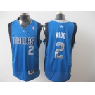 nba dallas mavericks #2 kidd lt.blue[revolution 30 grey number]