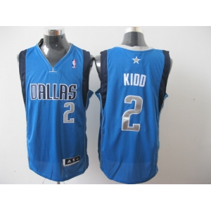 nba dallas mavericks #2 kidd lt.blue[revolution 30 grey number]