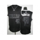 nba dallas mavericks #41 nowitzki black[revolution 30]