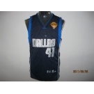 nba dallas mavericks #41 nowitzki dk blue[2011 the finals]