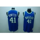 nba dallas mavericks #41 nowitzki lt.blue[white number]