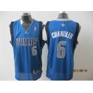 nba dallas mavericks #6 chandler lt.blue[revolution 30 grey number]