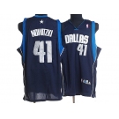 nba dallas mavericks nowitzki #41 dark blue