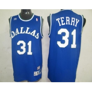nba jersey dallas maverlcks #31 terry blue[swingman]