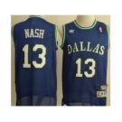 nba jerseys dallas mavericks #13 nash blue[m&n]