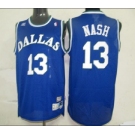 nba jerseys dallas maverlcks #13 nash blue[swingman]