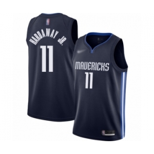 Women's Dallas Mavericks #11 Tim Hardaway Jr. Swingman Navy Finished Basketball Jersey - Statement Edition