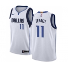 Women's Nike Dallas Mavericks #11 Yogi Ferrell Authentic White NBA Jersey - Association Edition