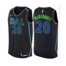 Women's Nike Dallas Mavericks #20 Doug McDermott Swingman Black NBA Jersey - City Edition