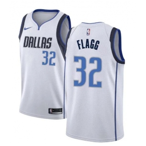 Youth Dallas Mavericks #32 Cooper Flagg Nike White Association Edition Jersey