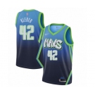 Youth Dallas Mavericks #42 Maxi Kleber Swingman Blue Basketball Jersey - 2019-20 City Edition
