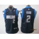 youth nba dallas mavericks #2 kidd dk blue