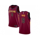 Men Nike Cleveland Cavaliers #9 Dwyane Wade Red Stitched NBA Swingman Jersey