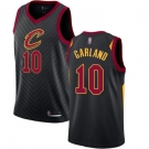 Men's Cleveland Cavaliers #10 Darius Garland Black Basketball Swingman Statement Edition Jersey