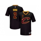 Men's Cleveland Cavaliers #2 Kyrie Irving adidas Black Pride Swingman Jersey