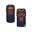 Men's Cleveland Cavaliers #26 Kyle Korver adidas Navy Player Swingman CavFanatic Jersey