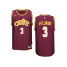 Men's Cleveland Cavaliers #3 Derrick Williams adidas Wine Hardwood Classic Swingman Jersey