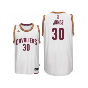 Men's Cleveland Cavaliers #30 Dahntay Jones New Swingman White Home Jersey