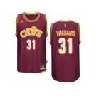 Men's Cleveland Cavaliers #31 Deron Williams adidas Wine Hardwood Classics Swingman Jersey