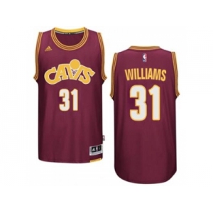 Men's Cleveland Cavaliers #31 Deron Williams adidas Wine Hardwood Classics Swingman Jersey