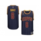 Men's Cleveland Cavaliers #6 Andrew Bogut adidas Navy Player Swingman CavFanatic Jersey