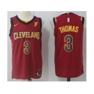 Nike Cleveland Cavaliers #3 Isaiah Thomas Red Stitched NBA Jersey