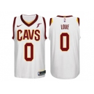 Nike NBA Cleveland Cavaliers #0 Kevin Love Jersey 2017-18 New Season White Jersey