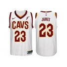 Nike NBA Cleveland Cavaliers #23 LeBron James Jersey 2017-18 New Season White Jersey