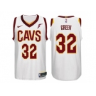 Nike NBA Cleveland Cavaliers #32 Jeff Green Jersey 2017-18 New Season White Jersey