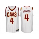 Nike NBA Cleveland Cavaliers #4 Iman Shumpert Jersey 2017-18 New Season White Jersey