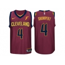 Nike NBA Cleveland Cavaliers #4 Iman Shumpert Jersey 2017-18 New Season Wine Red Jersey