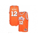 adidas Cleveland Cavaliers #12 Jordan McRae Orange Hardwood Classics Swingman Jersey